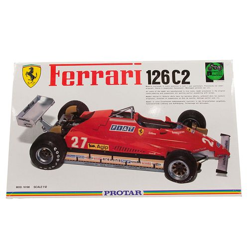 Protar Provini Ferrari 126 C2 Model Kit