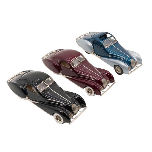 Three Motor City USA Diecast Model Cars