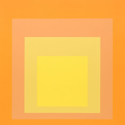Josef Albers Homage to the Square Screenprint Poster
