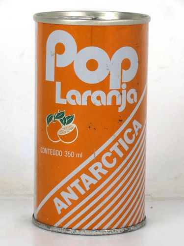 1980 Antarctica Pop Laranja 350ml Can Brazil