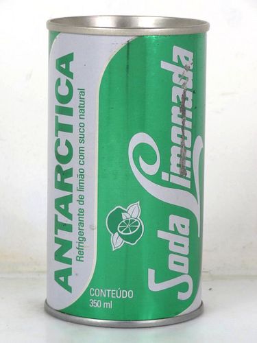 1976 Antarctica Soda Limonada 350ml Can Brazil