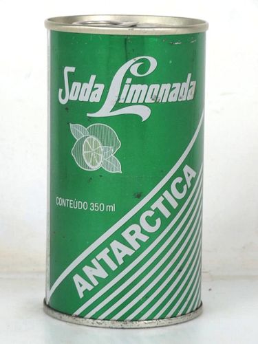1980 Antarctica Soda Limonada 350ml Can Brazil