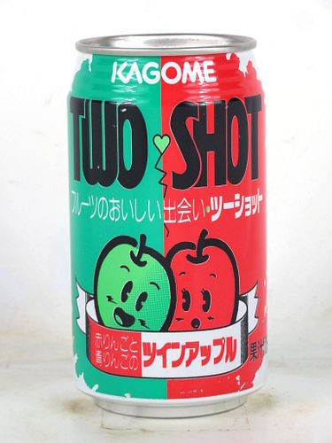 1988 Kagome Two Shot Apple Juice Can China