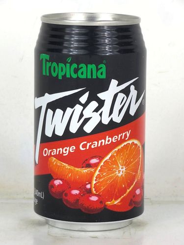 1987 Tropicana Twister Orange Cranberry 12oz Can Bradenton Florida