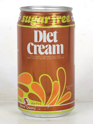 1980 Craigmont Diet Cream Soda for Saudi Arabia 12oz Can