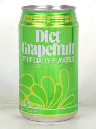 1980 Craigmont Diet Grapefruit Soda for Saudi Arabia 12oz Can