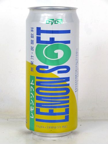 1980 DyDo Lemon Soft Soda 16oz Can Taiwan