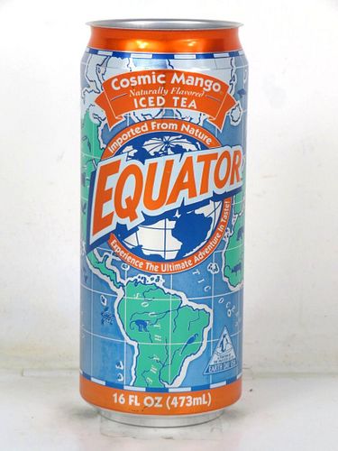 1994 Equator Cosmic Mango Iced Tea 16oz Can