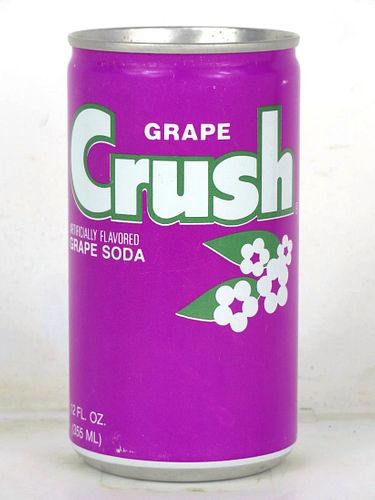 1977 Grape Crush 12oz Soda Can Yakima Washington