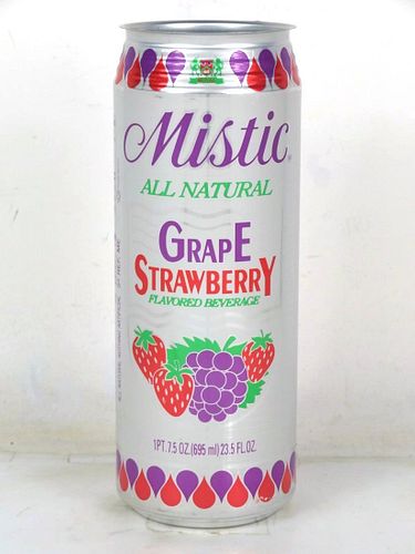 1998 Mistic Grape-Strawberry Iced Tea 23.5oz Can Victori Wines