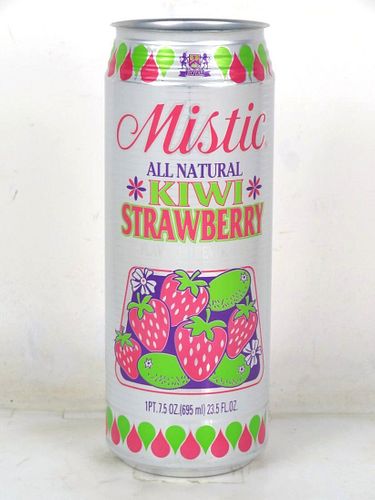 1998 Mistic Kiwi Strawberry Iced Tea 23.5oz Can Victori Wines