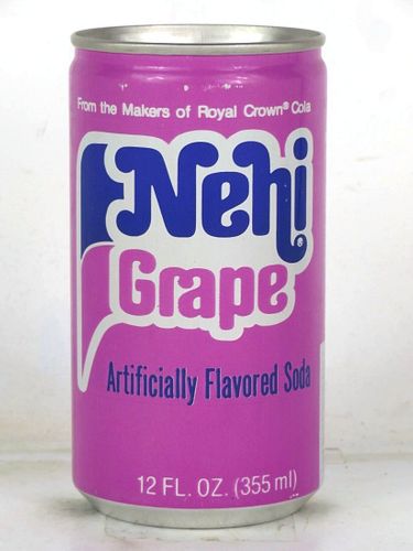 1978 Nehi Grape Soda 12oz Can Charlotte North Carolina