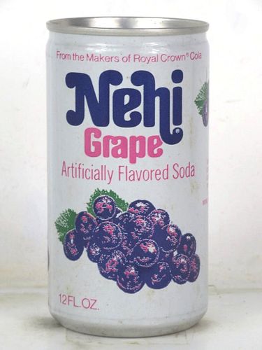 1977 Nehi Grape Soda 12oz Can Yakima Washington