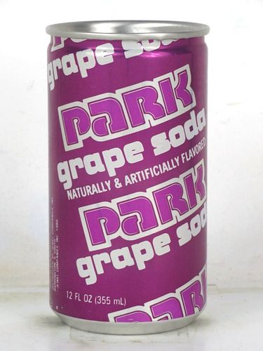 1978 Park Grape Soda 12oz Can Barrington Illinois