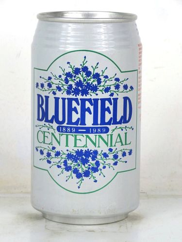 1989 Rocky Top Diet Cola "Bluefield Centennial" 12oz Can Virginia