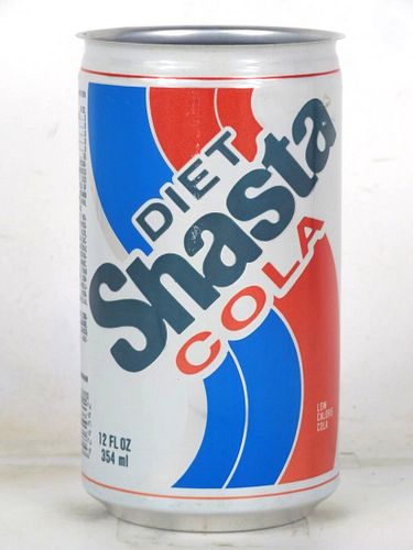 1985 Shasta Diet Cola 12oz Can