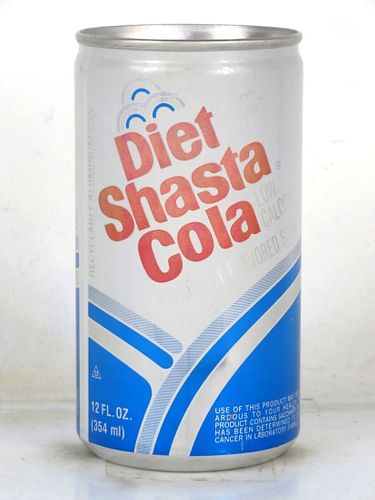 1977 Shasta Diet Cola 12oz Can
