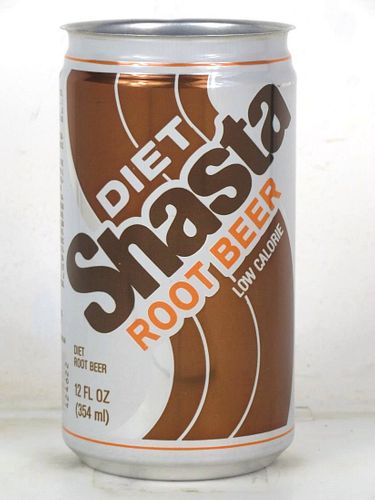 1985 Shasta Diet Root Beer 12oz Can