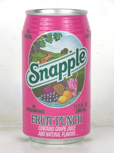 1994 Snapple Fruit Punch 12oz Can