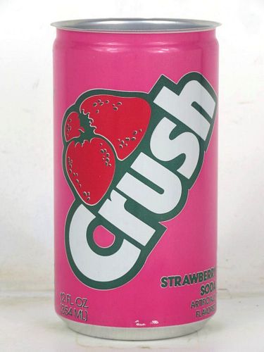 1980 Strawberry Crush 12oz Soda Can Jacksonville Florida