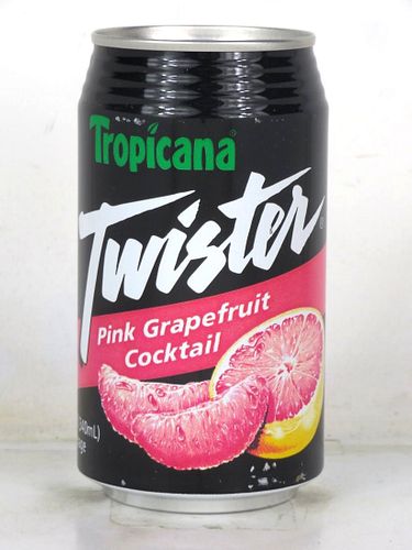 1987 Tropicana Twister Pink Grapefruit 12oz Can Bradenton Florida