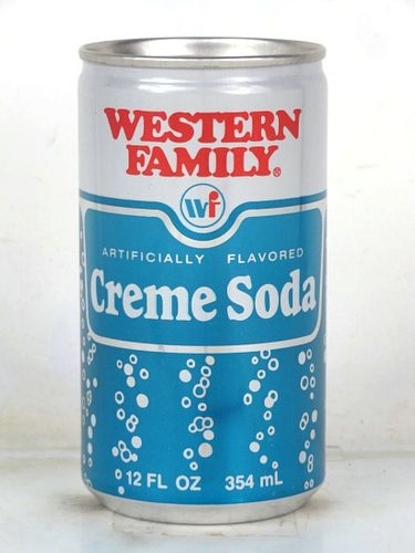 1977 Western Family Lime Soda 12oz Can San Francisco