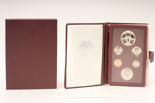 1984 Olympic Prestige Coin Set 
