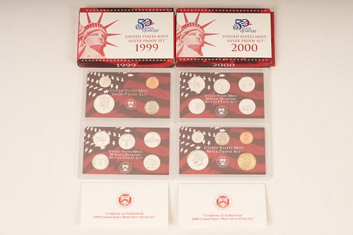 1999-2000 United States Mint Silver Proof Set