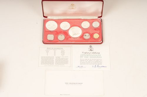 1975 Commonwealth Of The Bahamas Proof Coin Set 