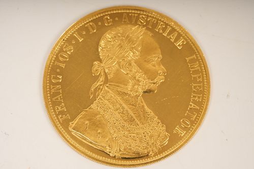 1915 Austria 4 Ducat 13.96g Gold Coin