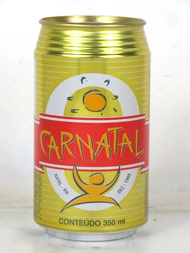 1995 Brahma Chopp Carnatal 350ml Beer Can Brazil