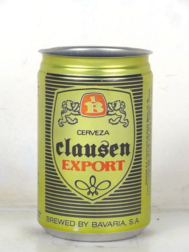 1989 Clausen Export 10oz Beer Can Columbia
