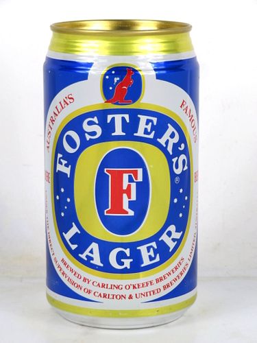 1989 Foster's Lager V1 750ml Beer Can Australia/Molson Canada