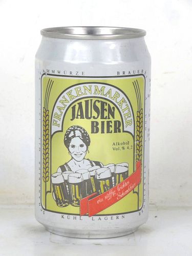 1989 Frankenmaerkter Jausen Bier 33cl Beer Can Germany