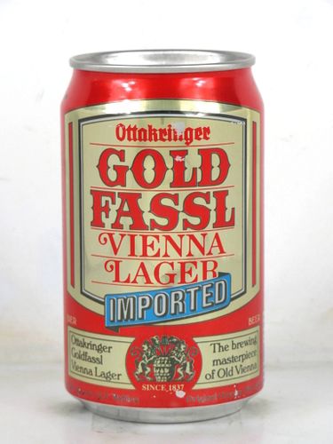 1990 Gold Fassl Vienna Lager 330ml Beer Can Austria