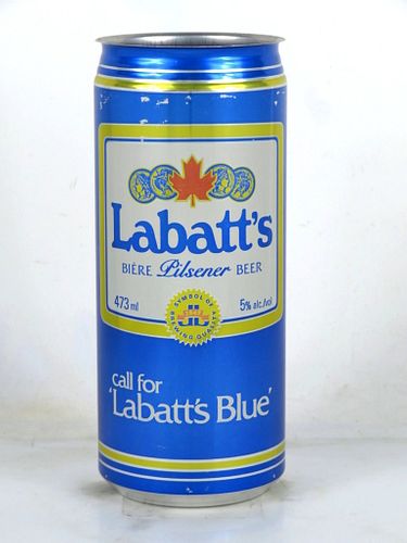 1984 Labatt's Blue 473ml Beer Can Canada