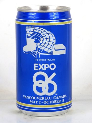 1986 Labatt's Expo 86 Ontario 355ml Beer Can Canada