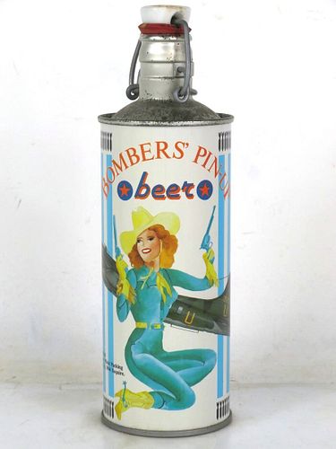 1993 Bombers Pin-Up Beer Varga "Pistol Packing Mama" 50cl Can Germany