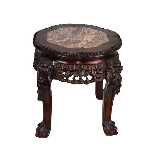 Antique Chinese Stool / Stand.