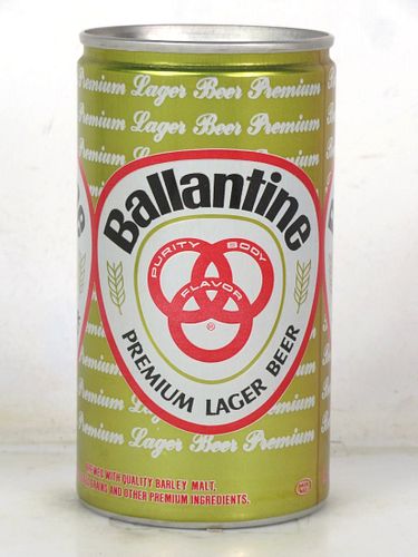 1973 Ballantine Beer 12oz 37-04A Eco-Tab Cranston Rhode Island