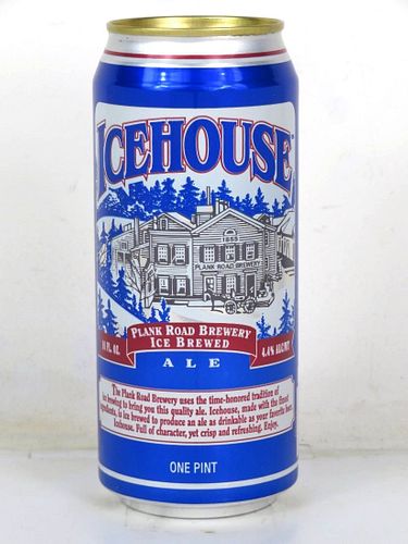 1987 Icehouse Ale 16oz One Pint Undocumented Eco-Tab Milwaukee Wisconsin