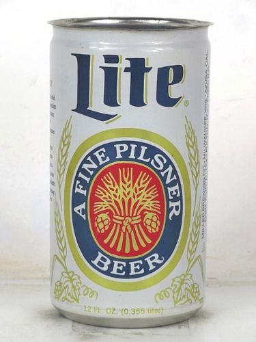 1979 Lite Beer (Drawn Steel) 12oz Undocumented Milwaukee Wisconsin