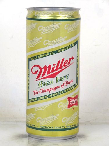 1981 Miller High Life Beer 8oz Undocumented Milwaukee Wisconsin