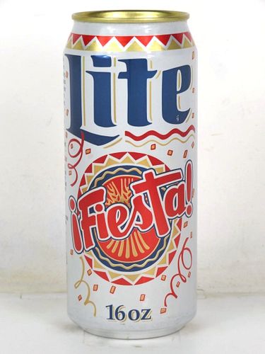 1995 Miller Lite Beer Fiesta! 16oz One Pint Undocumented Eco-Tab Fort Worth Texas