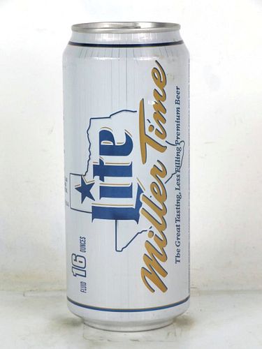 1995 Miller Lite Beer Texas 16oz One Pint Undocumented Eco-Tab Fort Worth Texas