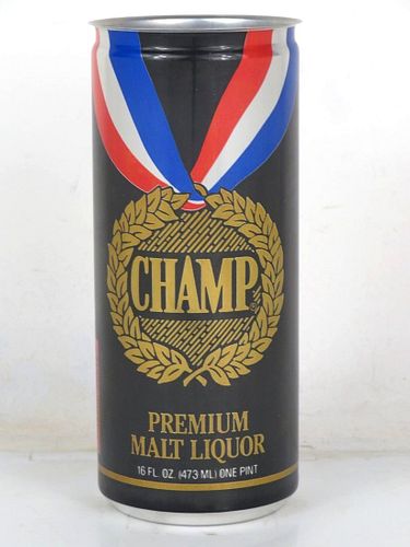 1986 Champ Malt Liquor (Champale Test) 16oz One Pint Undocumented Trenton New Jersey