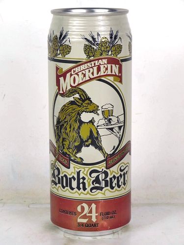 1989 Christian Moerlein Bock Beer 24oz Undocumented Eco-Tab Cincinnati Ohio