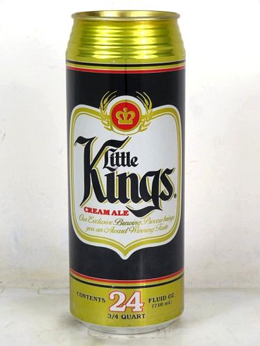 1989 Little Kings Cream Ale 24oz Undocumented Cincinnati Ohio