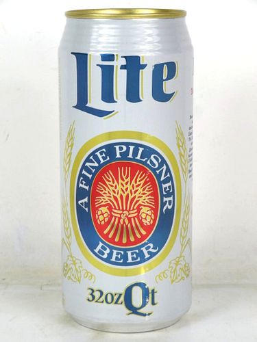 1987 Miller Lite Beer (256 Calories) 24oz Undocumented Eco-Tab Milwaukee Wisconsin