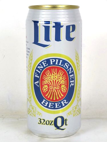 1987 Miller Lite Beer (96 Calories) 24oz Undocumented Eco-Tab Milwaukee Wisconsin